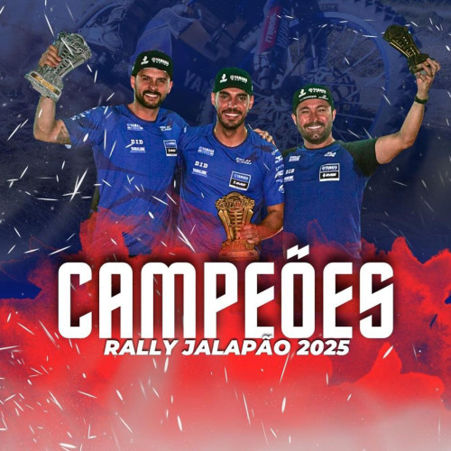 Borilli Racing conquista o topo no Rally Jalapão 2025 com a equipe Yamaha