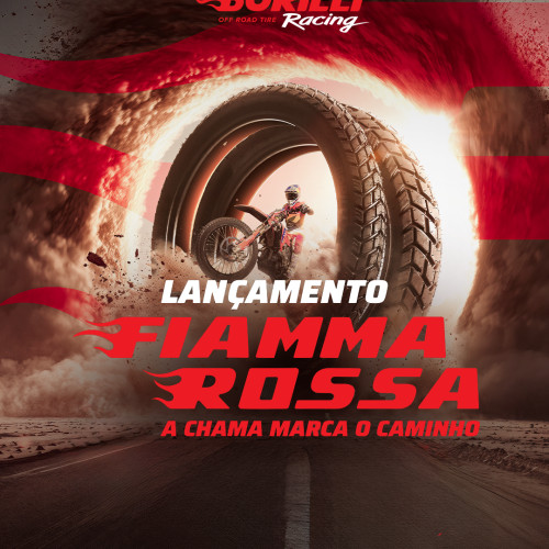 Borilli Racing lança pneus para uso no asfalto e na terra